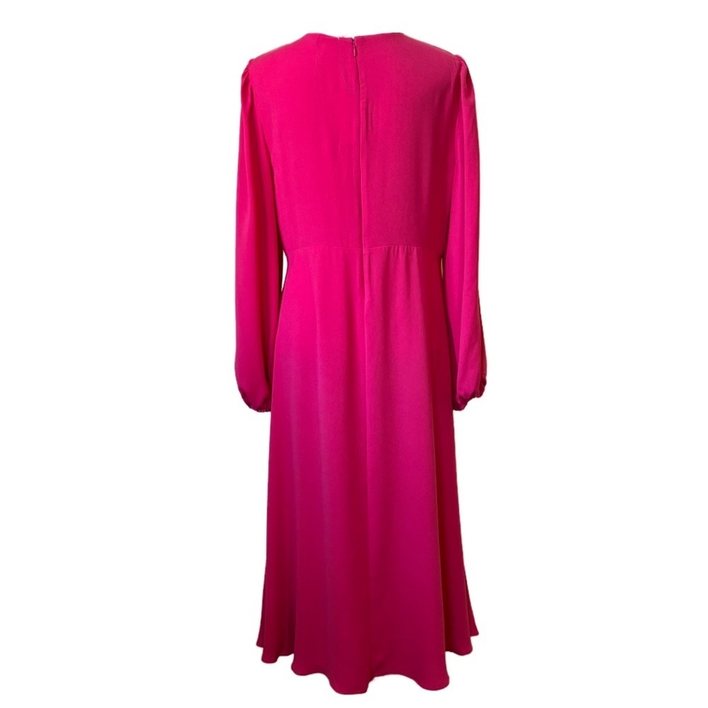 CAbi Delight Flowy Dress Vibrant Fuchsia Women’s Medium NWT - Picture 9 of 14